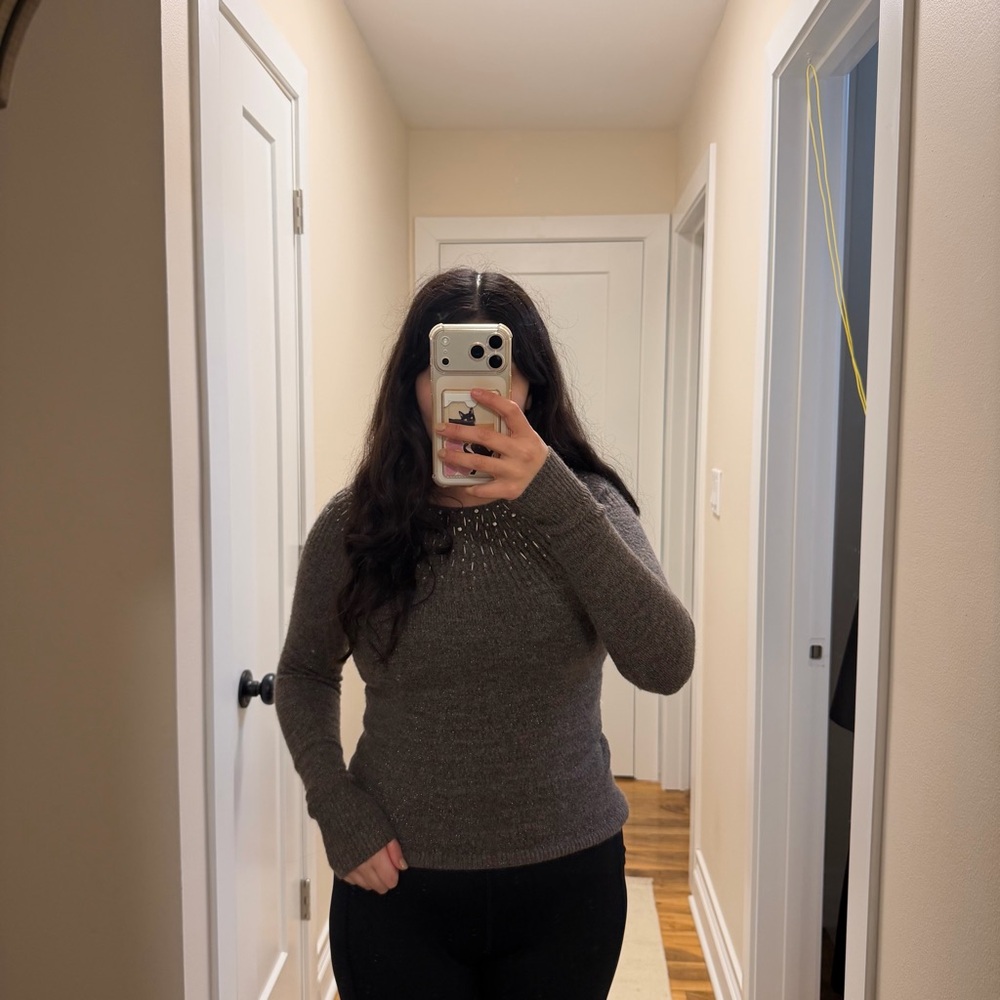 Apt. 9 Charcoal Women's Sweater